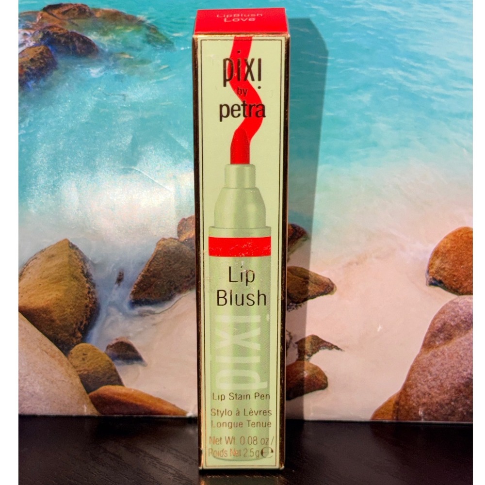 Pixi by Petra Lip Blush Love Lip Stain Pen Long‎ Wearing Matte Red